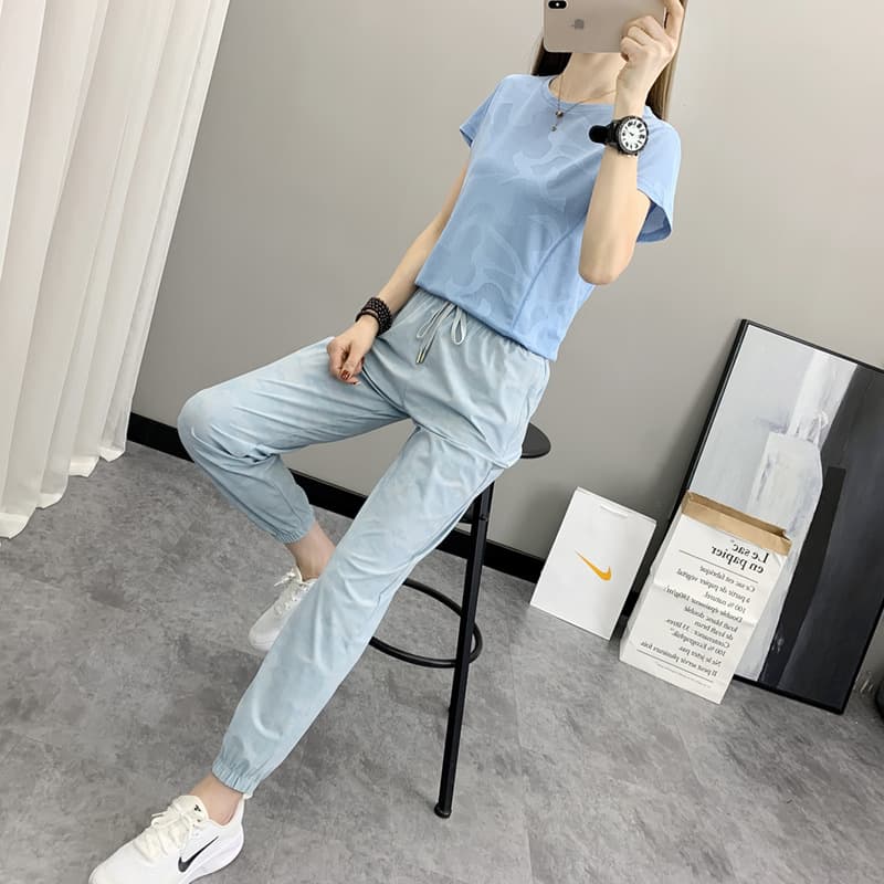 Tide, breathable quick dry silk trousers for gym for leisure, with your logo imprint 5