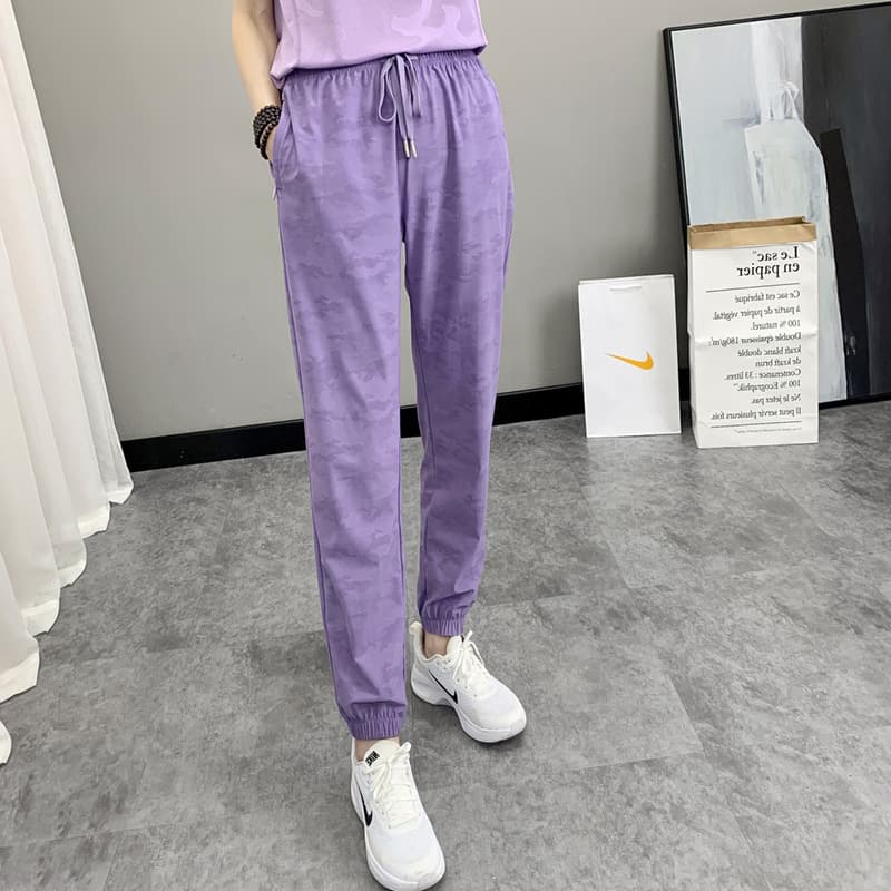 Tide, breathable quick dry silk trousers for gym for leisure, with your logo imprint 6