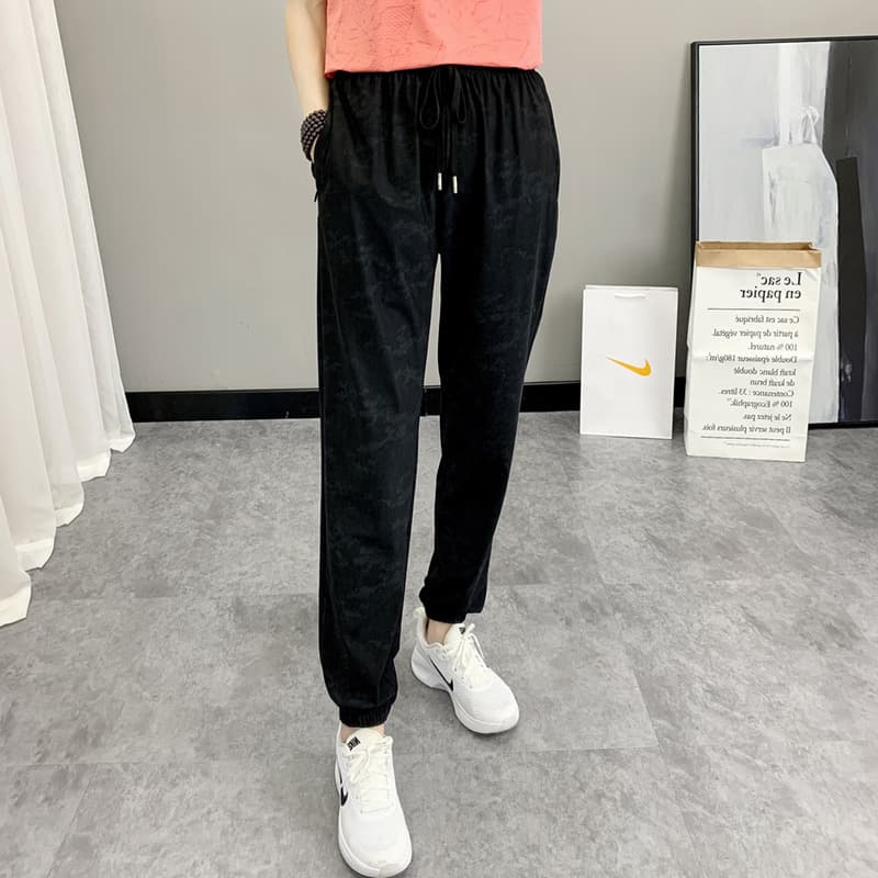 Tide, breathable quick dry silk trousers for gym for leisure, with your logo imprint 9