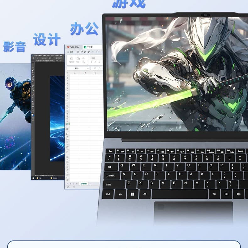 (Wholesale), (Cross-border trading), design light and thin laptop, 15.6 inch, AMD ryzen R5 processor 2