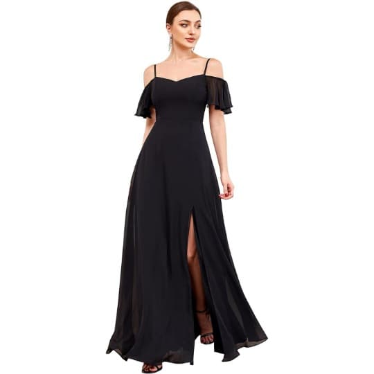 (Cross-border trading), evening dress, long skirt, slip dress, Amazon, graduation party 5