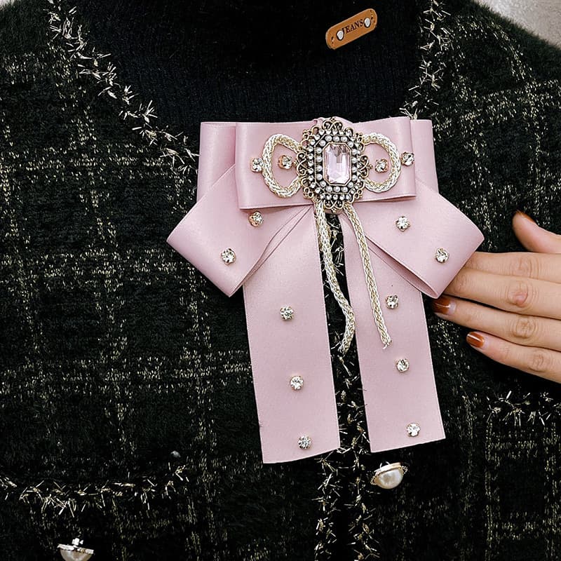 (Cross-border trading), goods with bow, bow tie, elegant accessory, Korean style 3