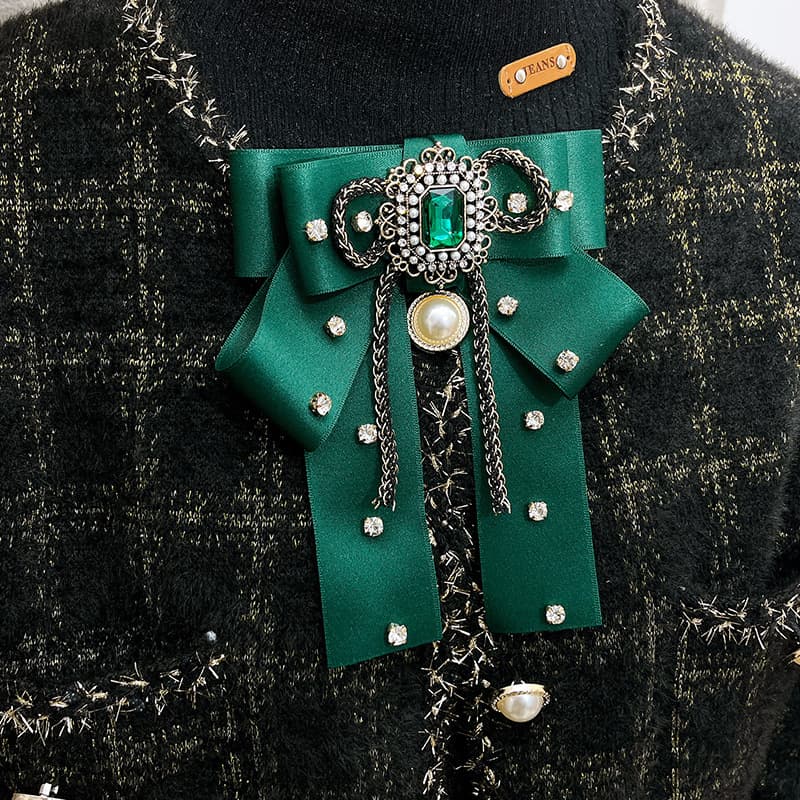 (Cross-border trading), goods with bow, bow tie, elegant accessory, Korean style 4