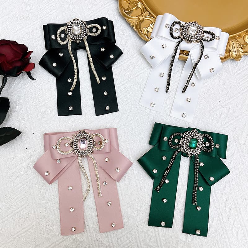 (Cross-border trading), goods with bow, bow tie, elegant accessory, Korean style 1