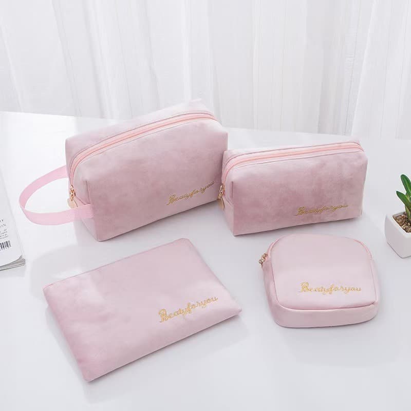 High quality cosmetic storage system, lipstick, capacious cosmetic bag, storage bag, with embroidery 4