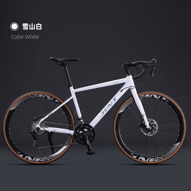 Road bike for adults, steering wheel for cycling 4