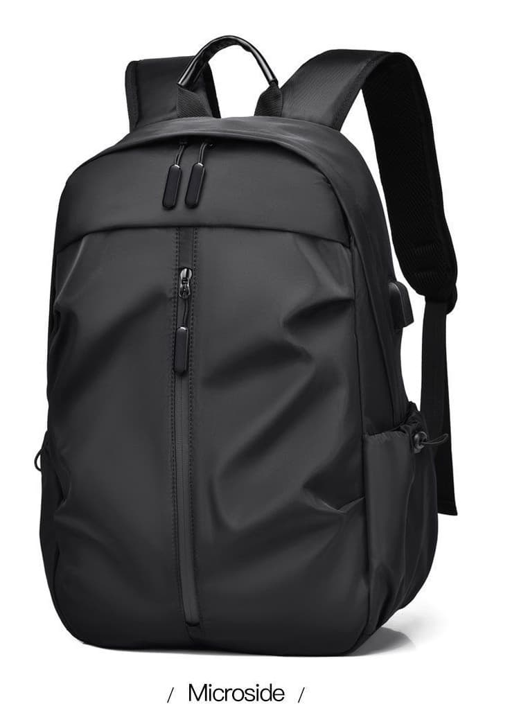 Fashionable laptop, capacious backpack for leisure for traveling, city style, business version 2