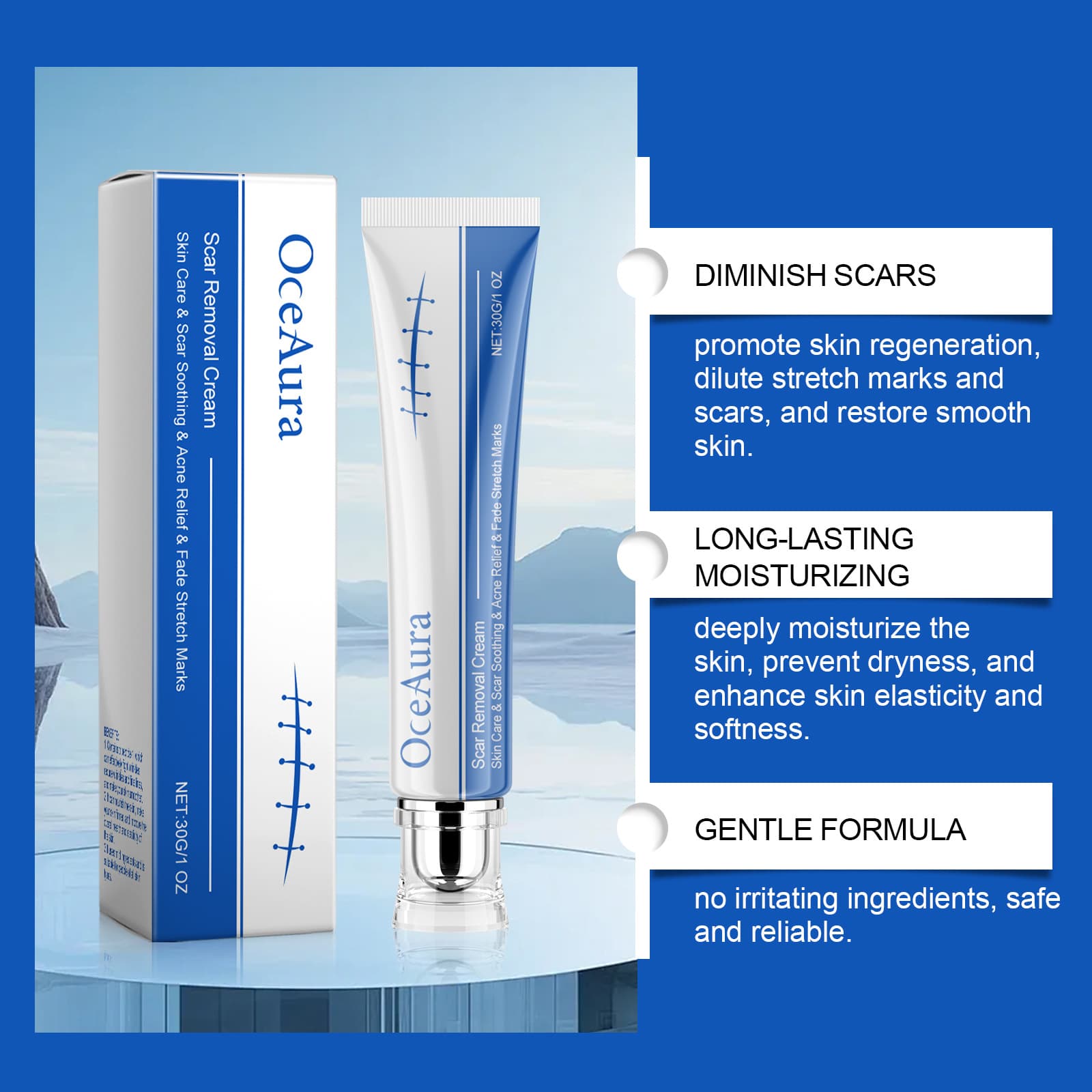 Revitalizing soft nutritious brightening repairing cream 4