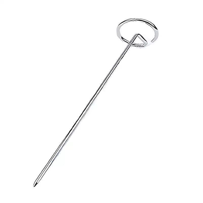 Air Fryer Oven General BBQ Grill Vertical Skewers Tags 201 Food Grade Stainless Steel Grill Needle Barbecue Tags 5