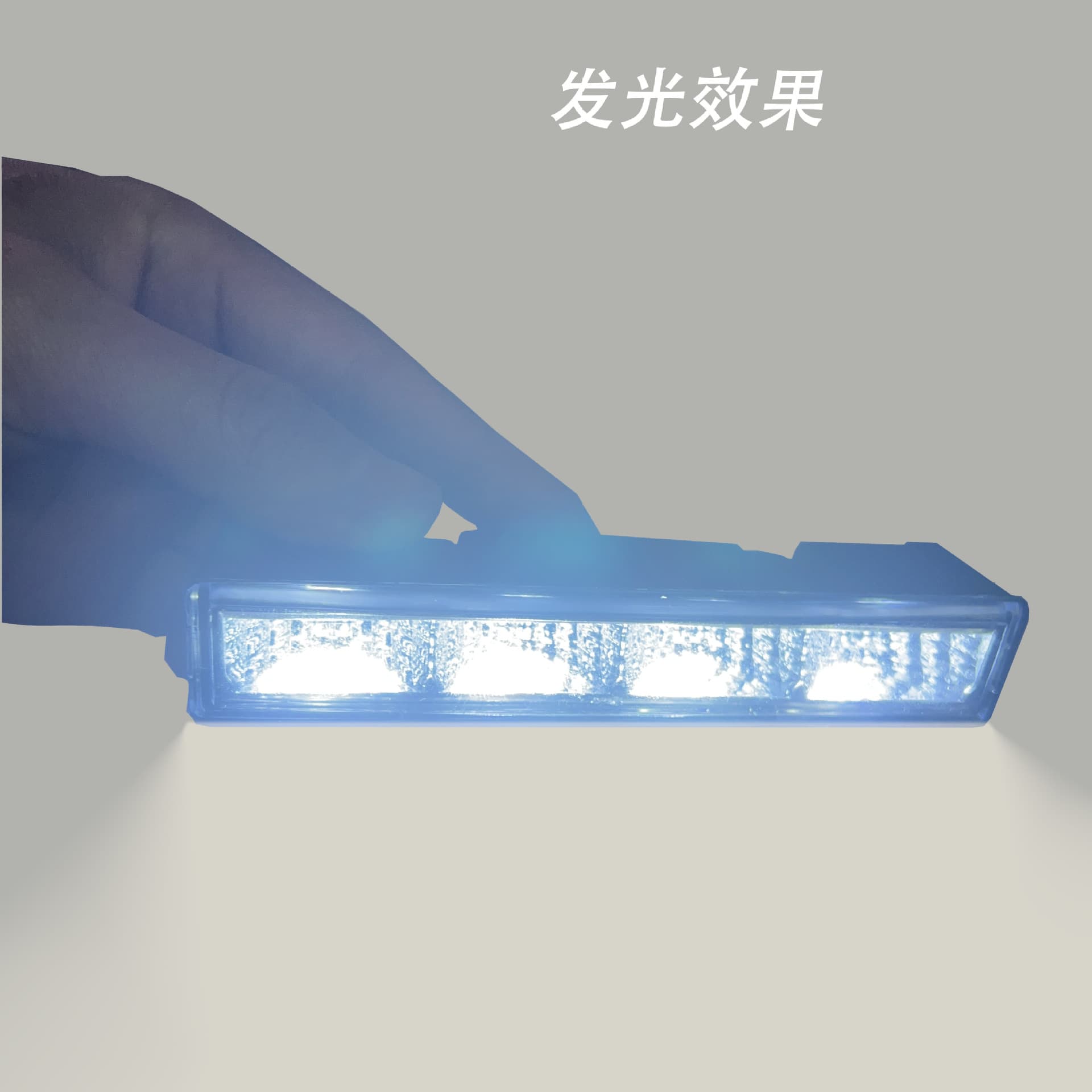 DRL car LED day running lights Day running lights 4LED lights Highlight car running lights Grid lights 2