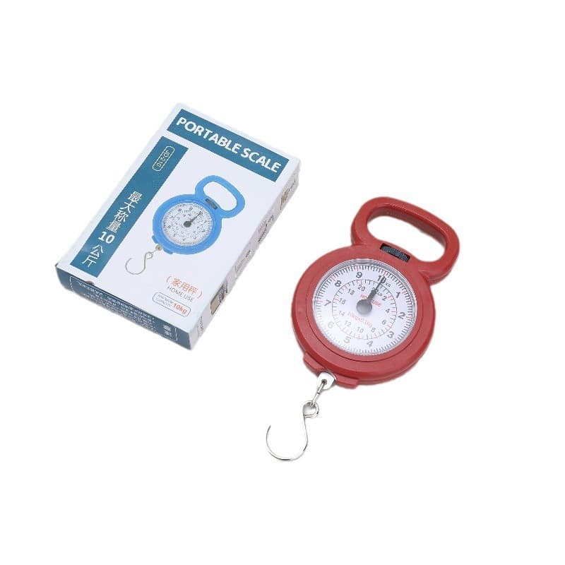 10kg mini spring scale high -precision buying home small portable portable portable scales student teaching machinery hanging 5