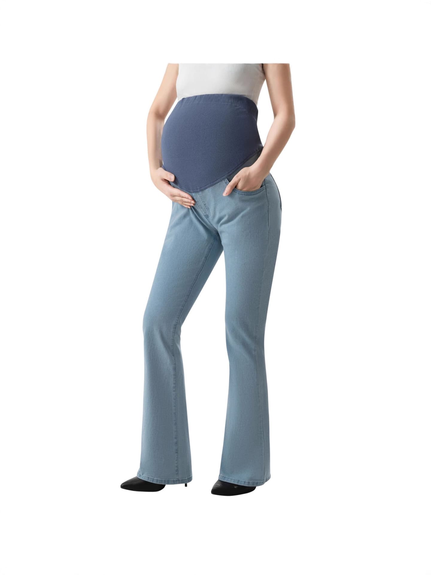 Trousers for pregnant, jeans, megaphone 2