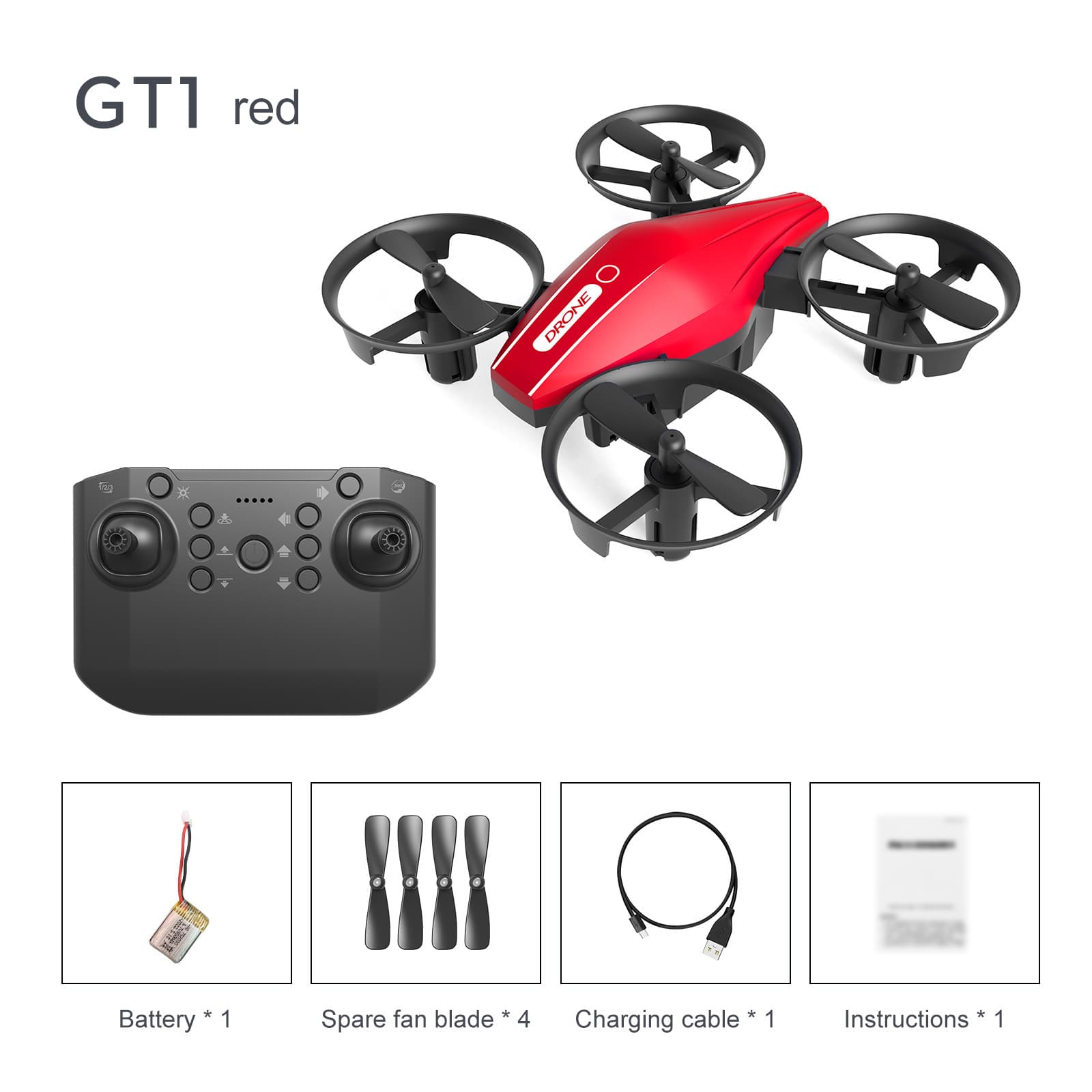 (Cross-border trading), small unmanned protective airplane, drone, toy, remote control 5