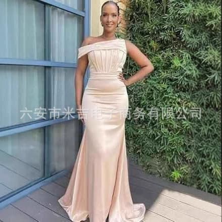 (Cross-border trading), evening dress, Amazon, plus size, graduation party 2