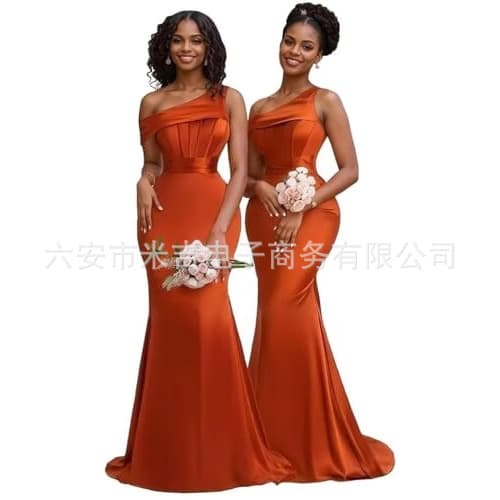 (Cross-border trading), evening dress, Amazon, plus size, graduation party 5