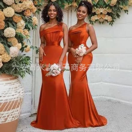 (Cross-border trading), evening dress, Amazon, plus size, graduation party 1