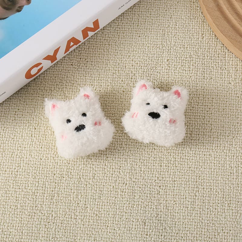 Cartoon plush cute doll, brooch, needle, phone case, hair accessory, internet celebrity 5
