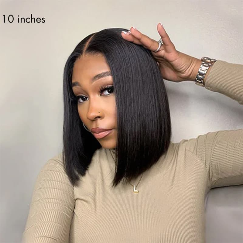 Raw Vietnamese Bone Straight Human Hair Wig 3