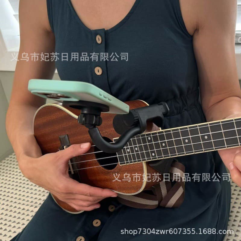 Cross -border Guitar or Ukulele Magnetic Phone Holder Guitar Magnetic Phone Book 4