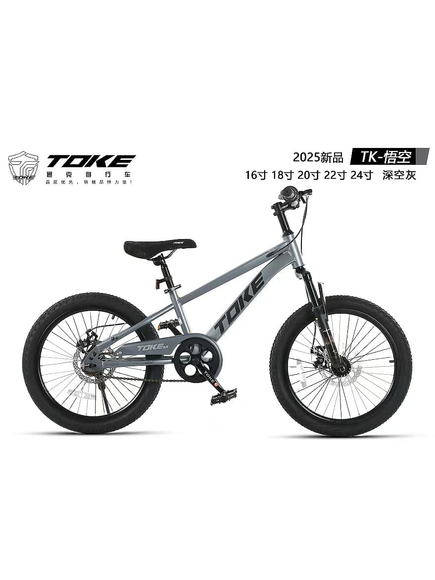 Tianjin Tongke Kids Mountain Bike with LED Lights & Disc Brake, Ages 6-18 1