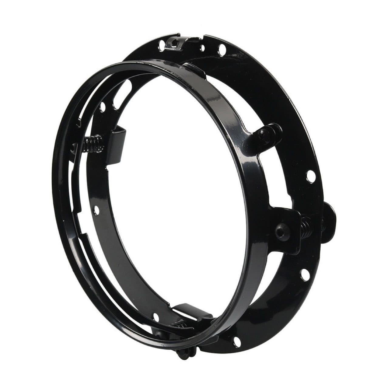 Round universal modified tubing for car, 7 inch, clips included 2