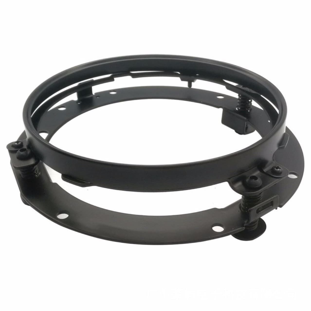 Round universal modified tubing for car, 7 inch, clips included 1