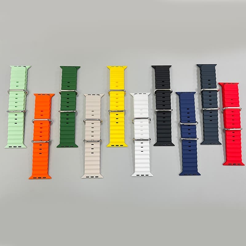 Apple, marine silicone watch strap 3