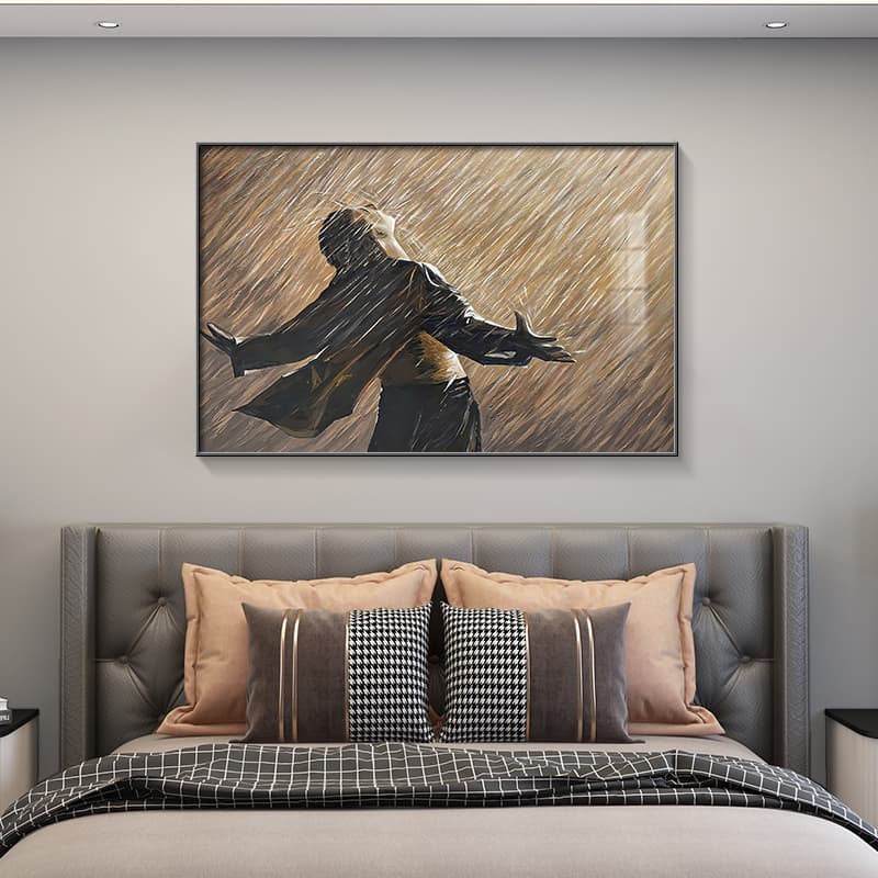 Shawshank's redemption hanging painting niche art bedroom decoration painting inspirational movie poster study background wall mural 5