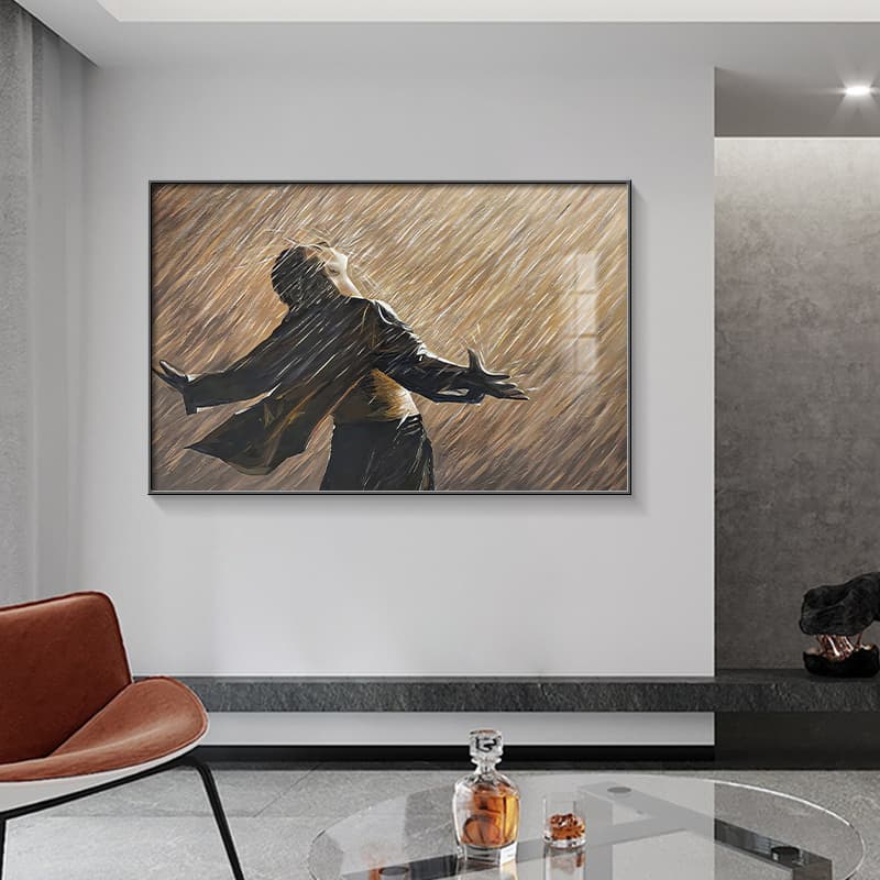 Shawshank's redemption hanging painting niche art bedroom decoration painting inspirational movie poster study background wall mural 1
