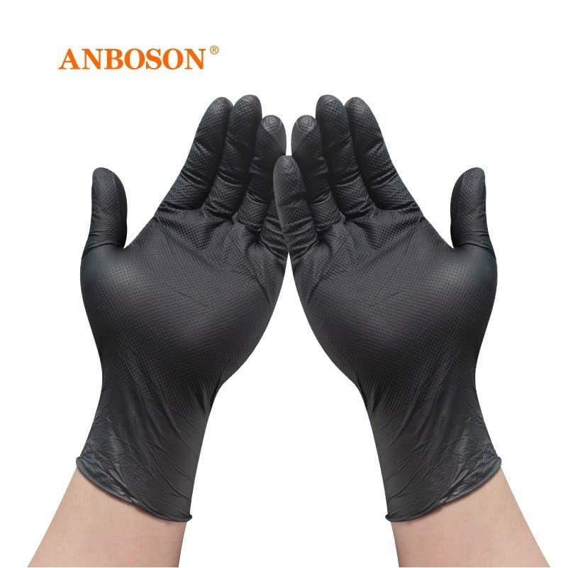 [Thickened GloveMechanicsNitrile Gloves Disposable Gloves]
