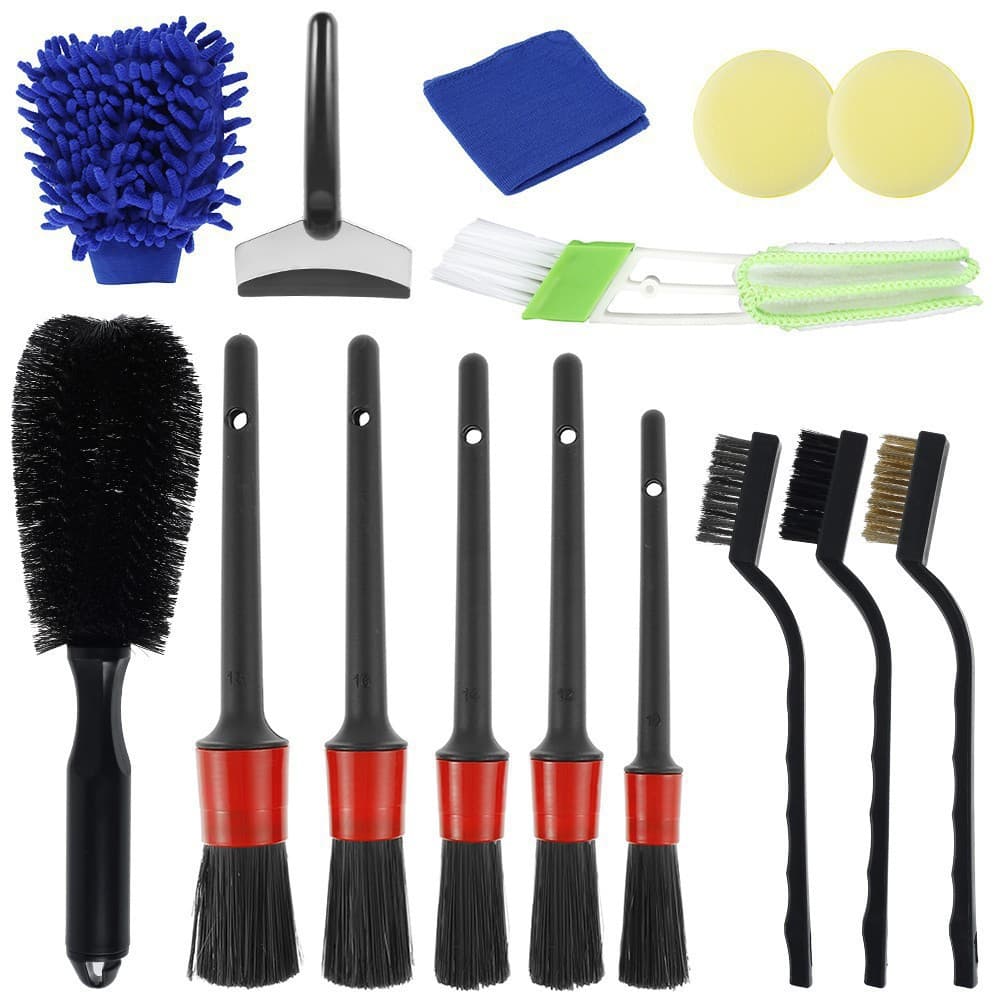 Soft brush, hub, cleaner for car 4