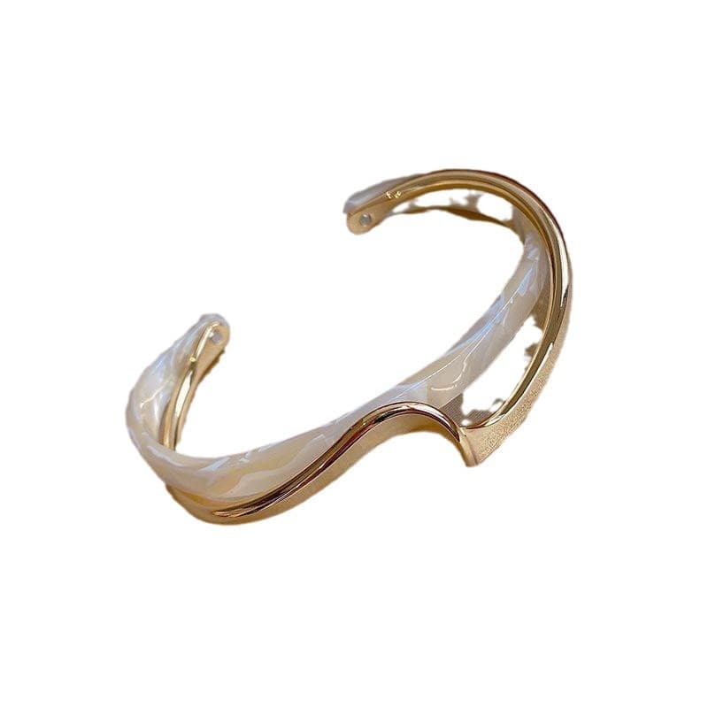 Metal brand small design bracelet, fashionable jewelry, light luxury style, Korean style, internet celebrity 5
