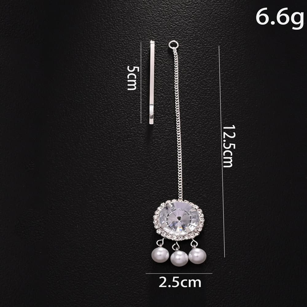 (Cross-border trading), pendant pearl, fashionable hair accessory, India, European style 2