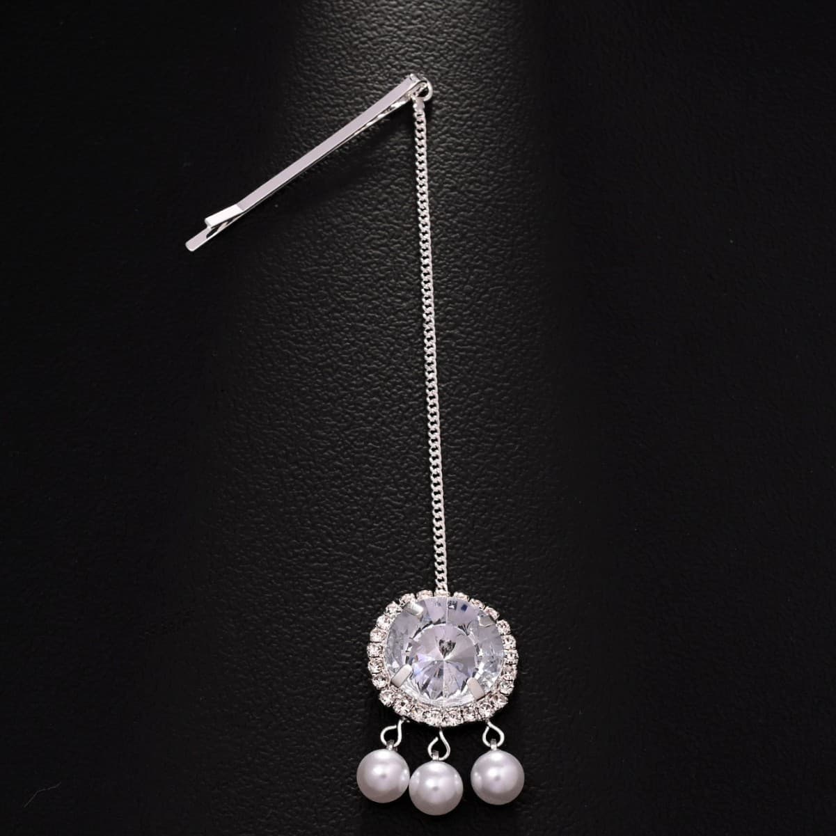 (Cross-border trading), pendant pearl, fashionable hair accessory, India, European style 4