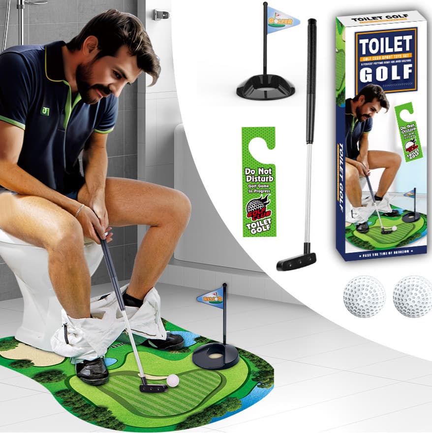 (Cross-border trading), small toilet, entertainment set for leisure, toy 3
