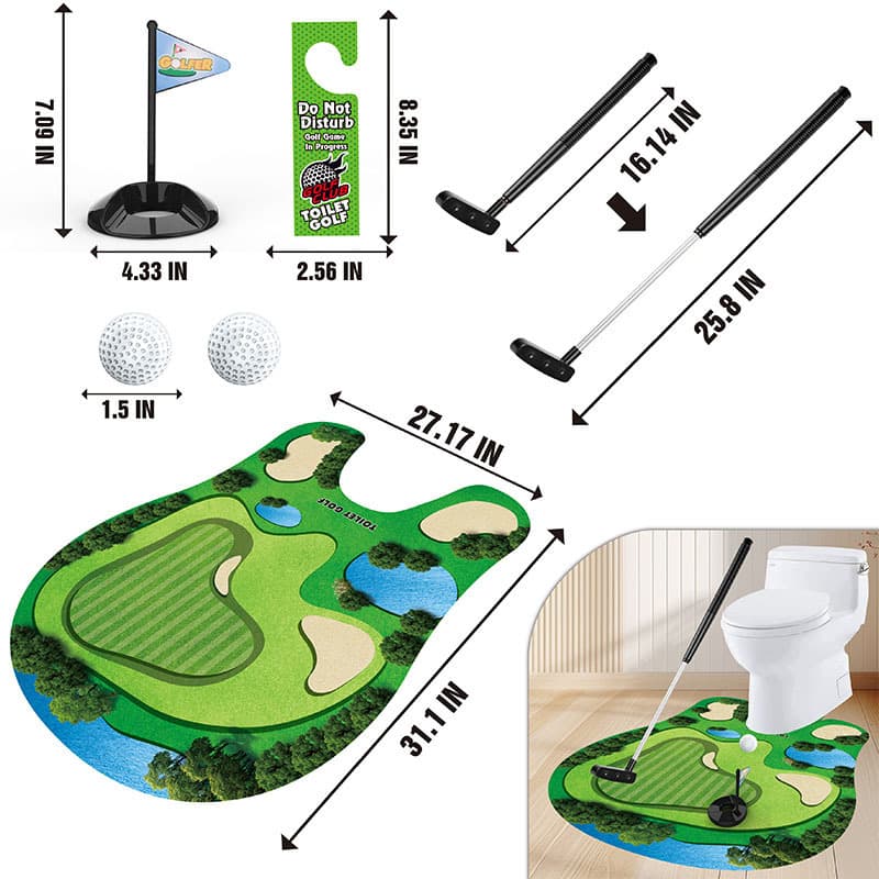 (Cross-border trading), small toilet, entertainment set for leisure, toy 1