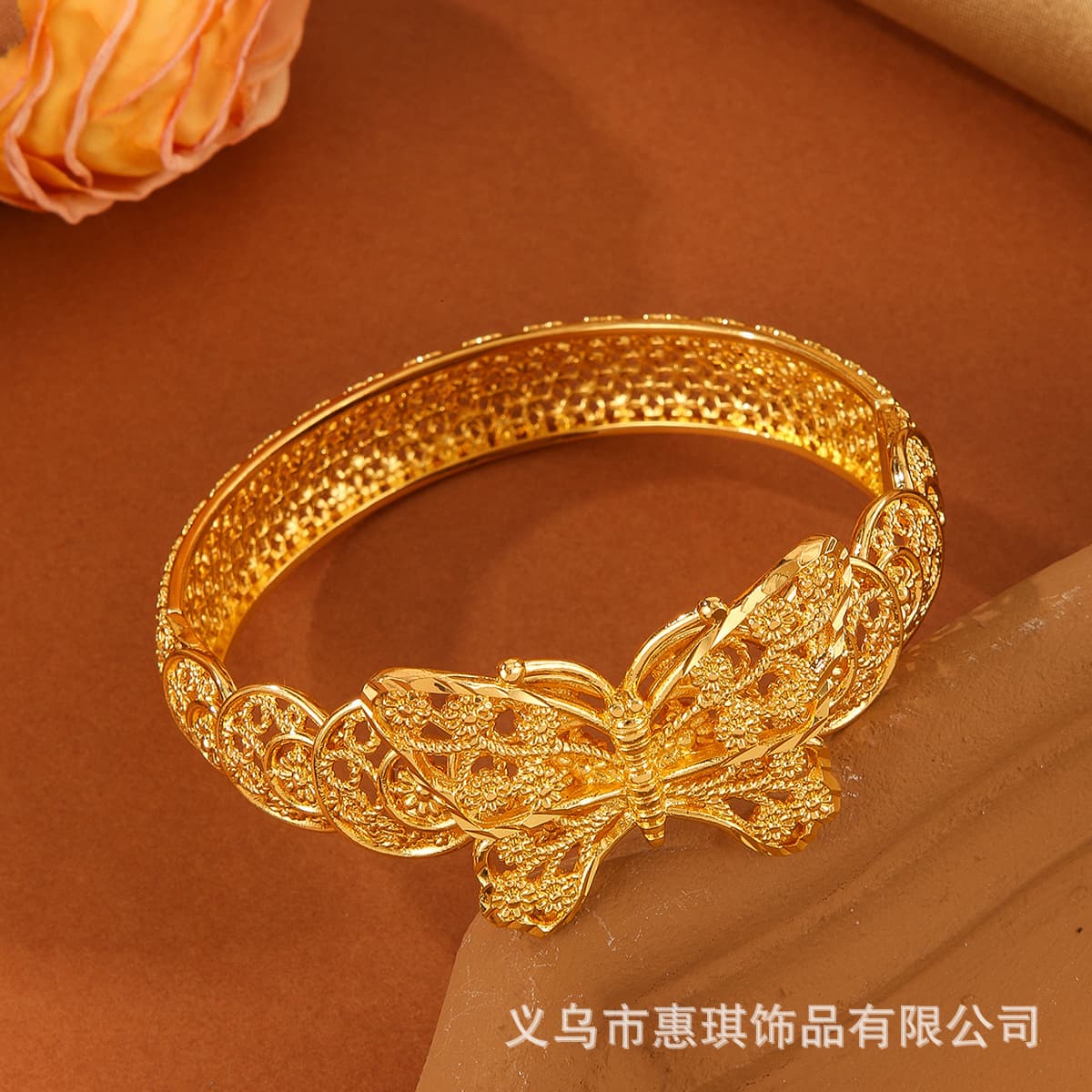 (Cross-border trading), copper retro gold bracelet for bride 2