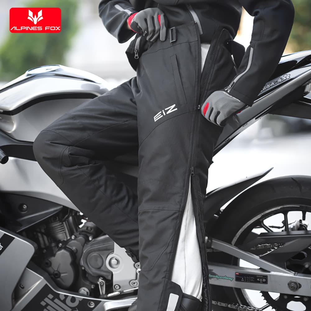 EIZ Windproof trousers, keep warm winter racing car for men and women, fall protection 2