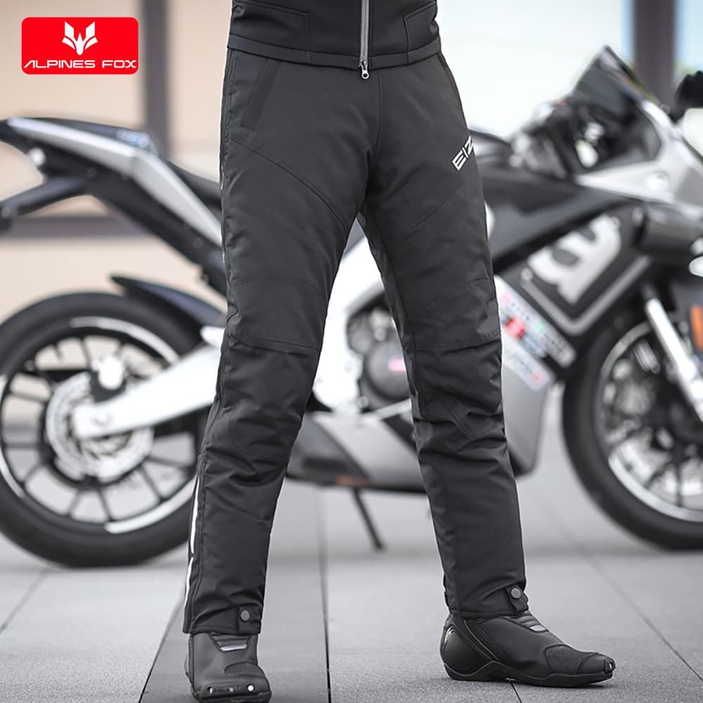 EIZ Windproof trousers, keep warm winter racing car for men and women, fall protection 3