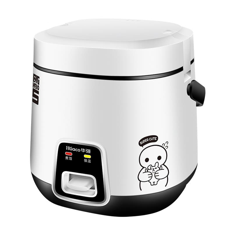 Huaco Huaqiang Rice Cooker Mini Home Multifunctional Small 1-3 People Door Room Available Non-stick Rice Cooker Factory 5