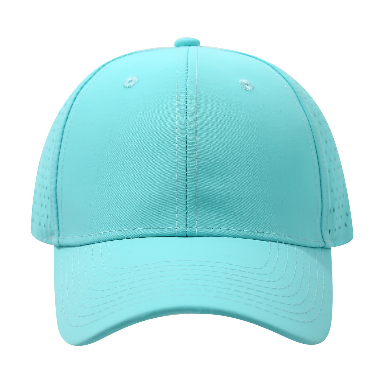 Quick dry breathable waterproof travel baseball cap, sports plastic sun hat 4