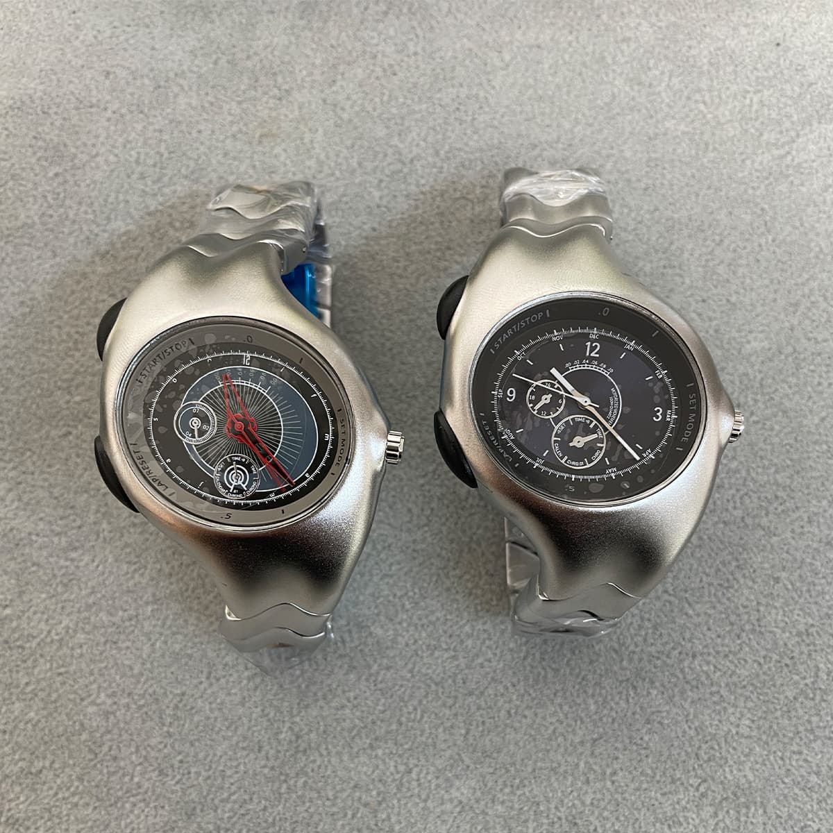 Genuine mechanical retro fashionable brand quartz watch, 2 carat 3