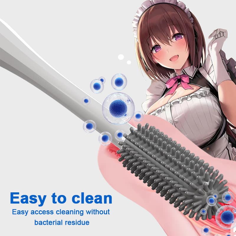(Cross-border trading), men's hygienic airplane, silicone brush for adults 2