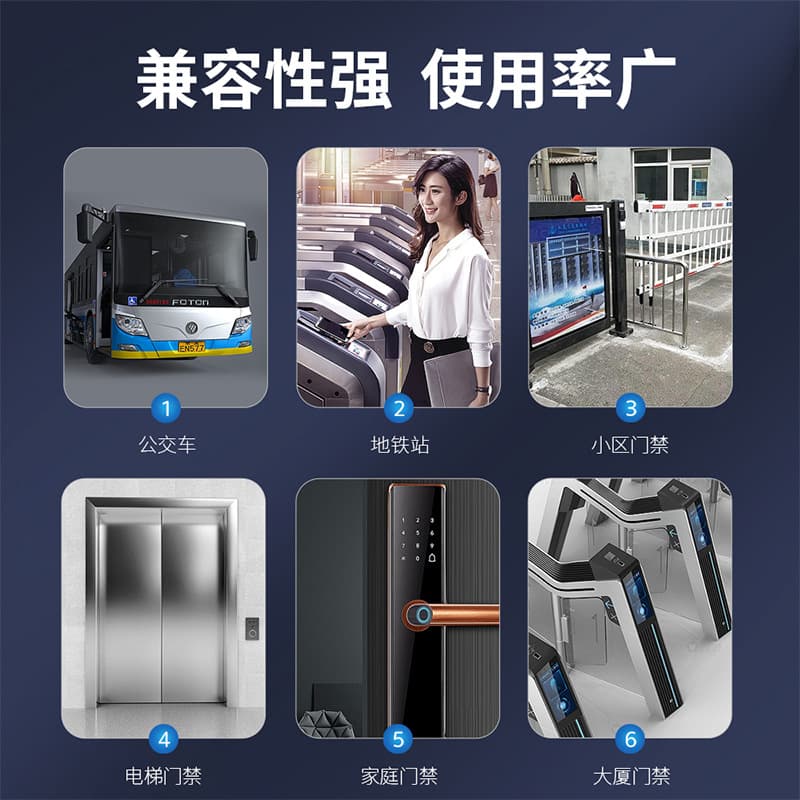 Spot wholesale Cuid copyable card id key chain 5200 compatible with T5577 access control elevator card ic access control card 4