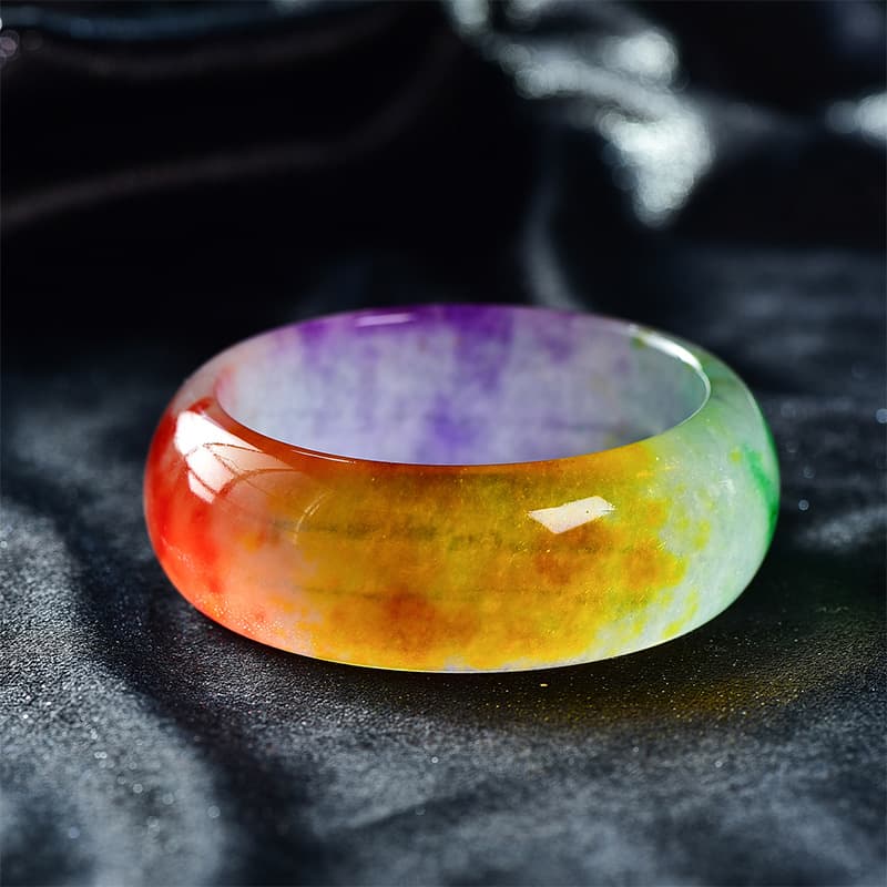 Emerald tires Myanmar, quartz women's bracelet jade, high-end, ice imitation 3