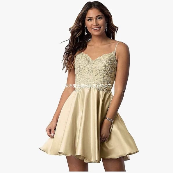 (Cross-border trading), short elegant evening dress, lifting effect, backless 3