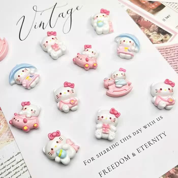 Glossy cartoon cream phone case, accessories handmade, handle, hairgrip, hair rope, accessory, DIY 3