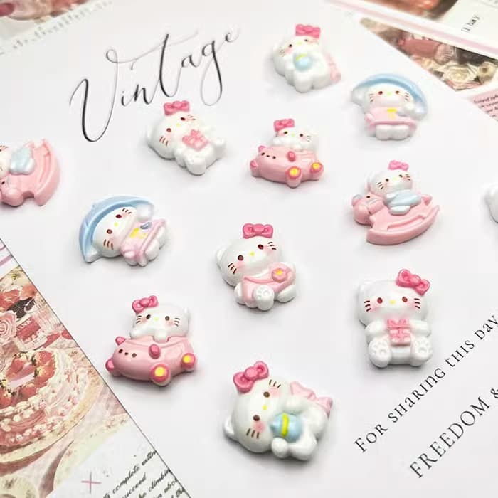 Glossy cartoon cream phone case, accessories handmade, handle, hairgrip, hair rope, accessory, DIY 4