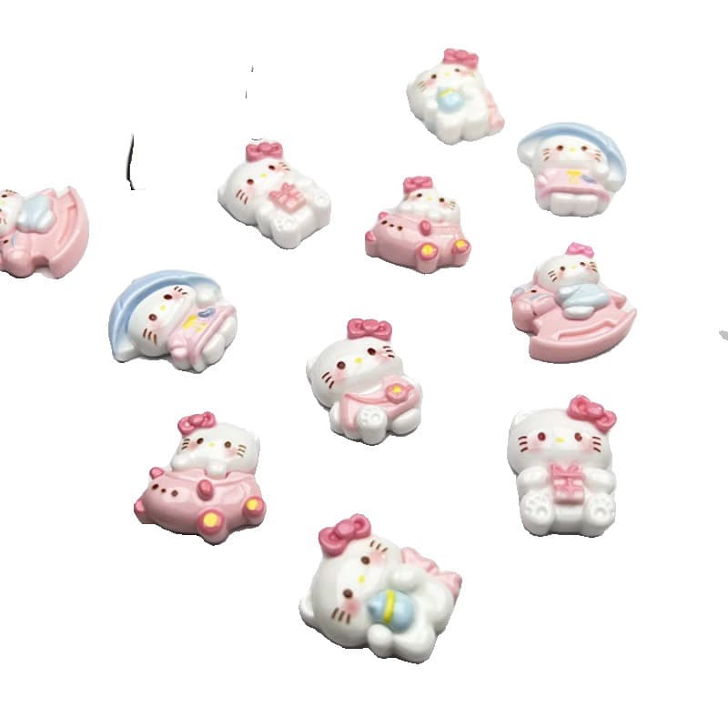 Glossy cartoon cream phone case, accessories handmade, handle, hairgrip, hair rope, accessory, DIY 5