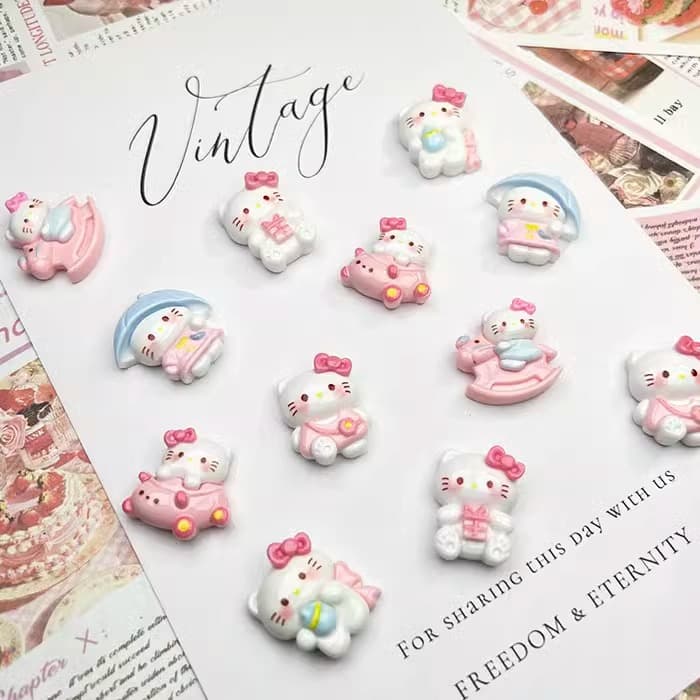 Glossy cartoon cream phone case, accessories handmade, handle, hairgrip, hair rope, accessory, DIY 1